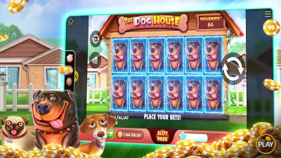 Giao diện chính Mega Casino World